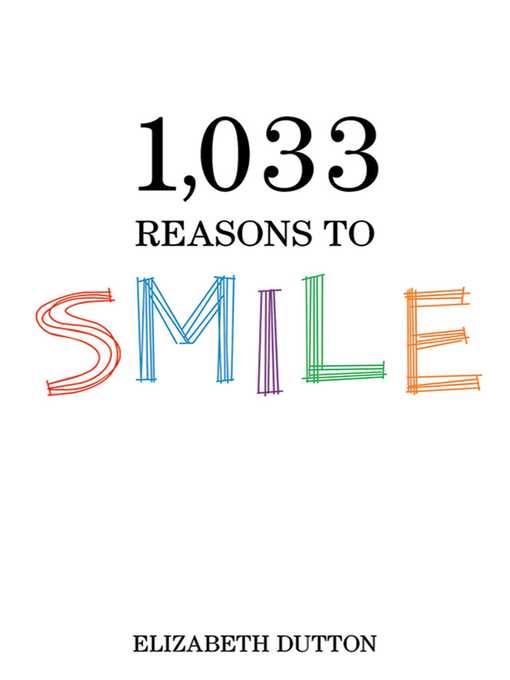 Cover image for 1,033 Reasons to Smile